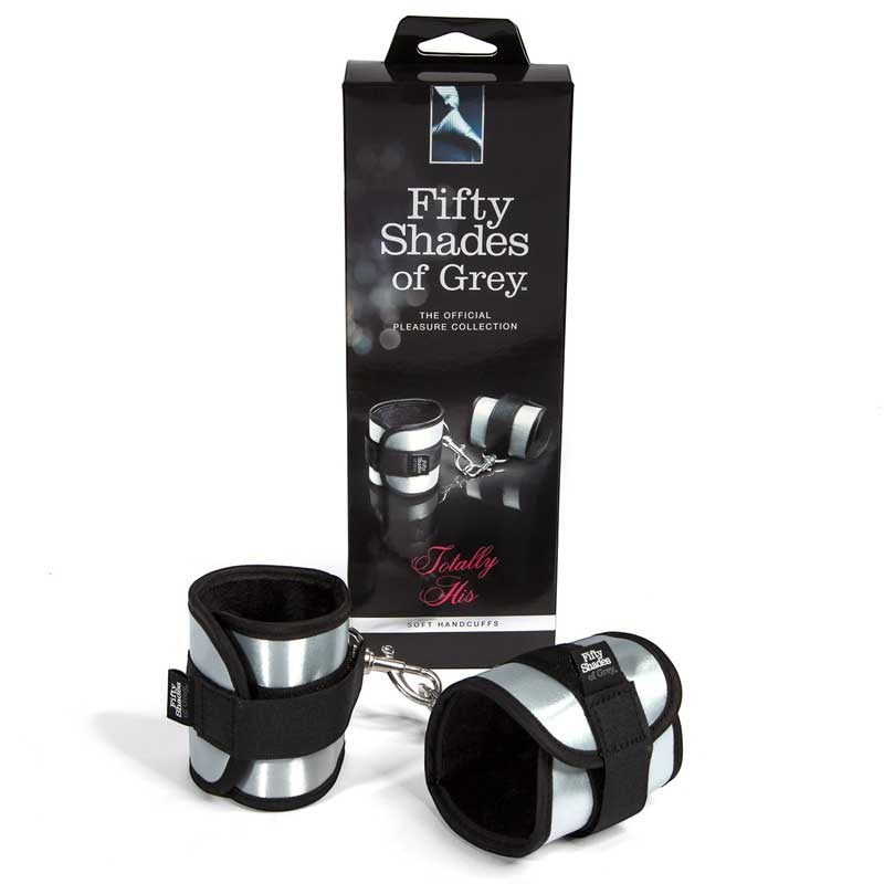 Fifty Shades of Grey Totally His - Soft Velcro Handcuffs