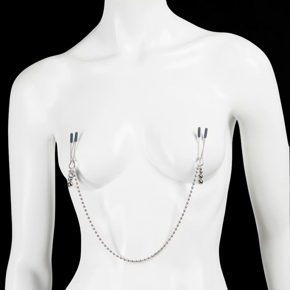 Fifty Shades Darker At My Mercy Beaded Chain Nipple Clamps