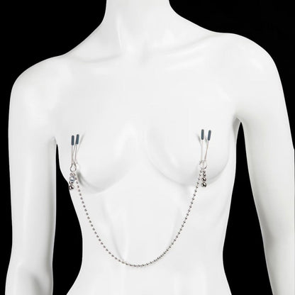 Fifty Shades Darker At My Mercy Beaded Chain Nipple Clamps