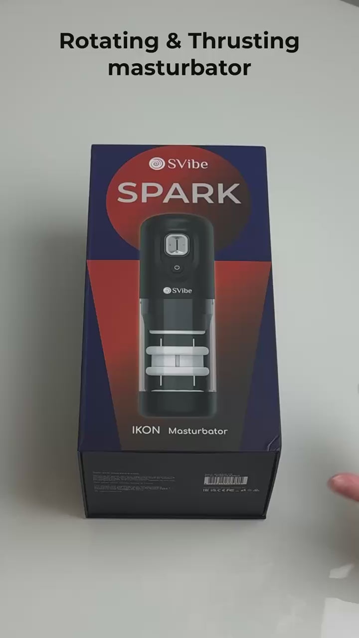 SVibe Ikon Spark - Thrusting & Rotating Masturbator