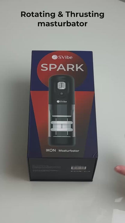 SVibe Ikon Spark - Thrusting & Rotating Masturbator