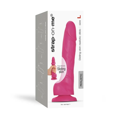 Consolador realista "Sliding Skin" STRAP-ON-ME 