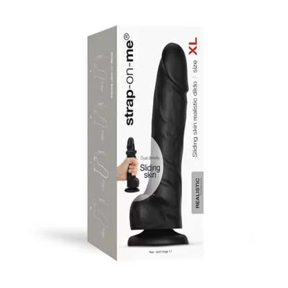 Consolador realista "Sliding Skin" STRAP-ON-ME 