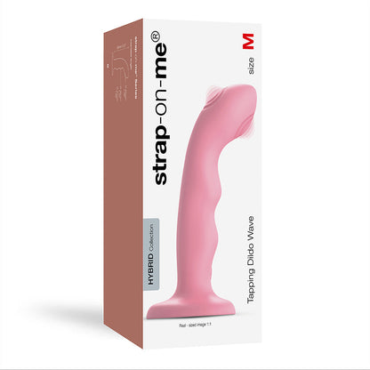 STRAP-ON-ME Tapping Dildo WAVE - G-Spot & Harness-Compatible