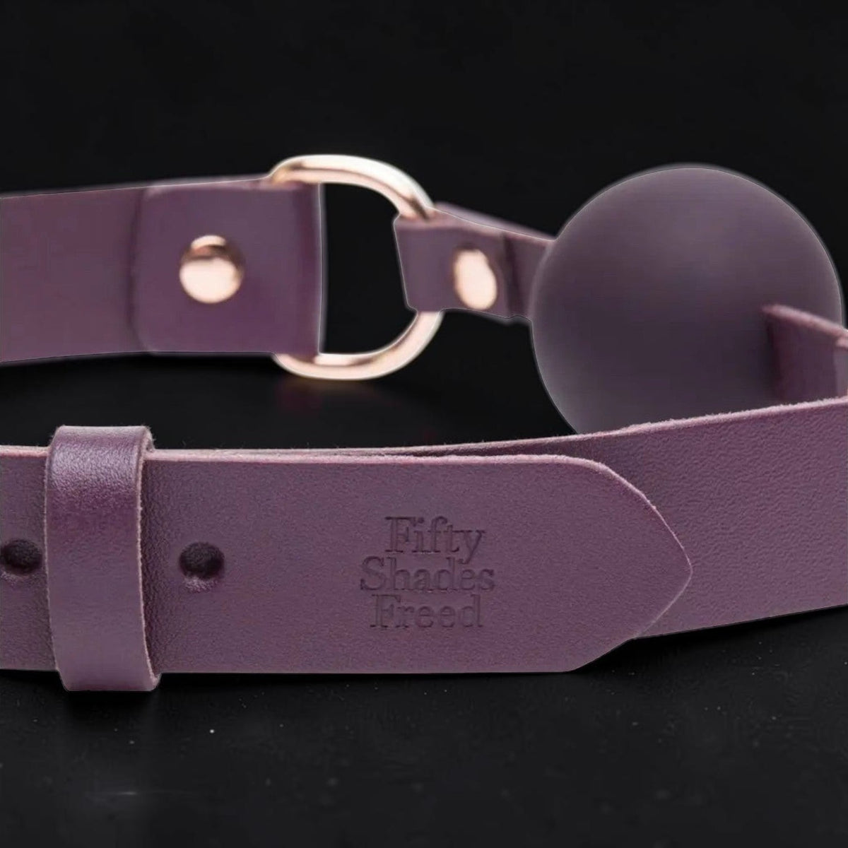 Fifty Shades Freed Cherished Collection - Leather Ball Gag