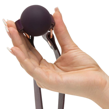 Fifty Shades Freed Cherished Collection - Leather Ball Gag