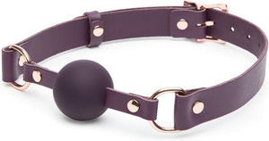 Fifty Shades Freed Cherished Collection - Leather Ball Gag