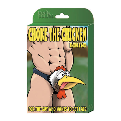 Male Power Novelty Choke The Chicken Bikini - Underwear Black O/S