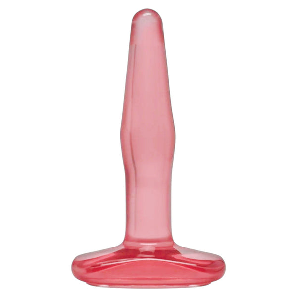 Doc Johnson Crystal Jellies - Butt Plug Pink Small