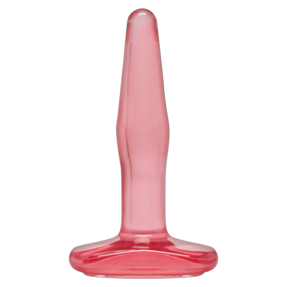 Doc Johnson Crystal Jellies - Butt Plug Pink Small