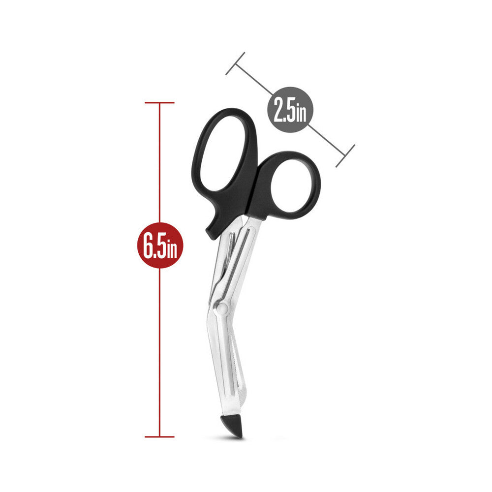 Blush Temptasia Bondage Safety Scissors - Black