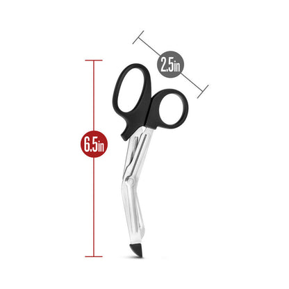 Blush Temptasia Bondage Safety Scissors - Black