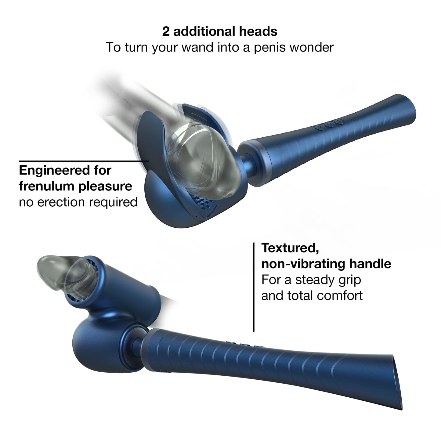 Man Wan Edgy - Vibrating Male Wand