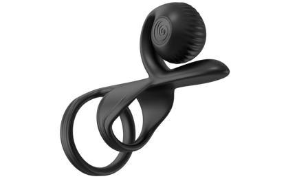 SVibe Snail JOVI couples ring, black
