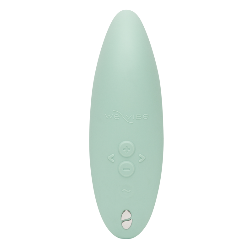 We-Vibe Melt 2 - Mint green electronic device with brand logo on a white background