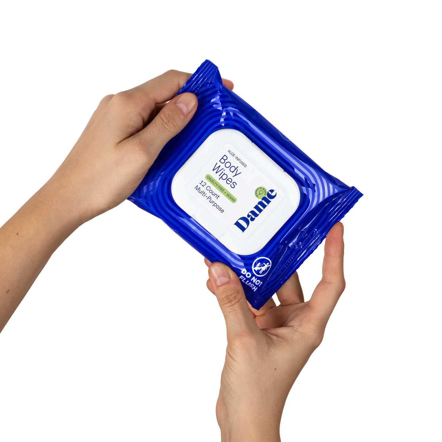 Dame Aloe & Cucumber Body Wipes - 12pk
