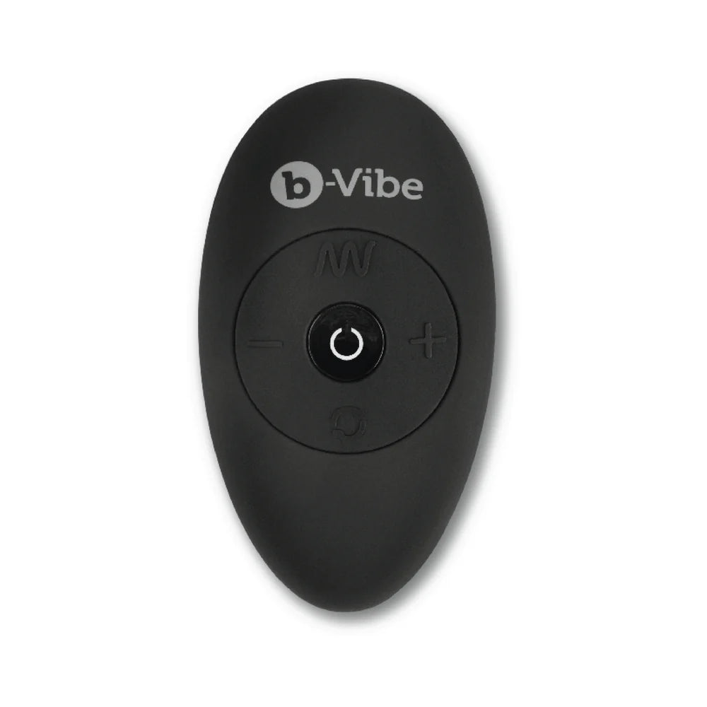 b-Vibe RIMMING PLUG XL - Rotating Beads Vibrating Anal Plug