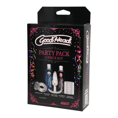 Doc Johnson GoodHead Party Pack - Complete Oral Pleasure Kit 5pc