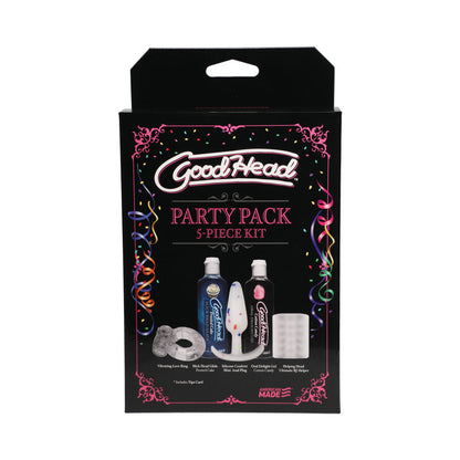 Doc Johnson GoodHead Party Pack - Complete Oral Pleasure Kit 5pc