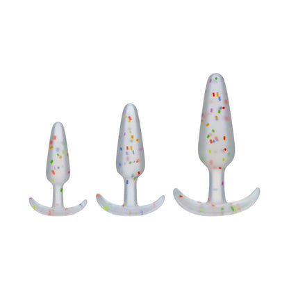 Doc Johnson Mood Pride Anal Plug - Training Set 3-Piece