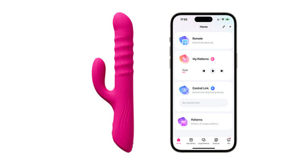 Lovense Velvo - Vibrador tipo Conejo NeoSpin para Punto G y Clítoris