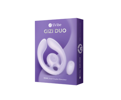 SVibe Snail GIZI Duo Couples Stimulator, lilac