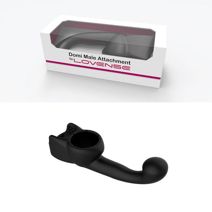 Lovense Domi P-Spot Attachment - Ergonomic Prostate and Shaft Stimulator