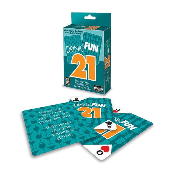Little Genie Drink Fun 21 Card Game - Adult Drinking Card Game