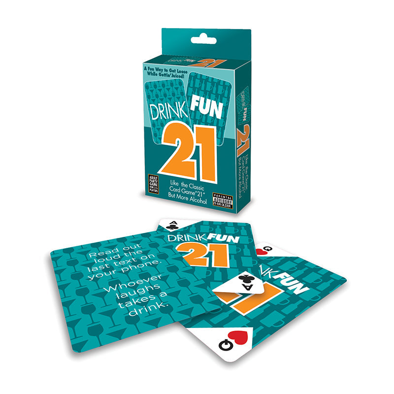 Little Genie Drink Fun 21 Card Game - Adult Drinking Card Game