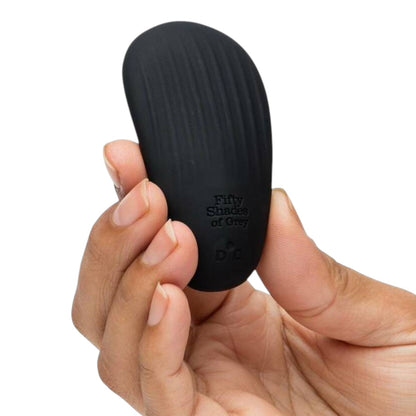 Fifty Shades of Grey Sensation Rechargeable Silicone Clitoral Vibrator Black