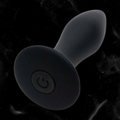 Fifty Shades of Grey Sensation Rechargeable Silicone Vibrating Butt Plug Black
