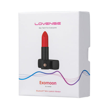 Lovense Exomoon Bluetooth - Minivibrador con forma de Pintalabios