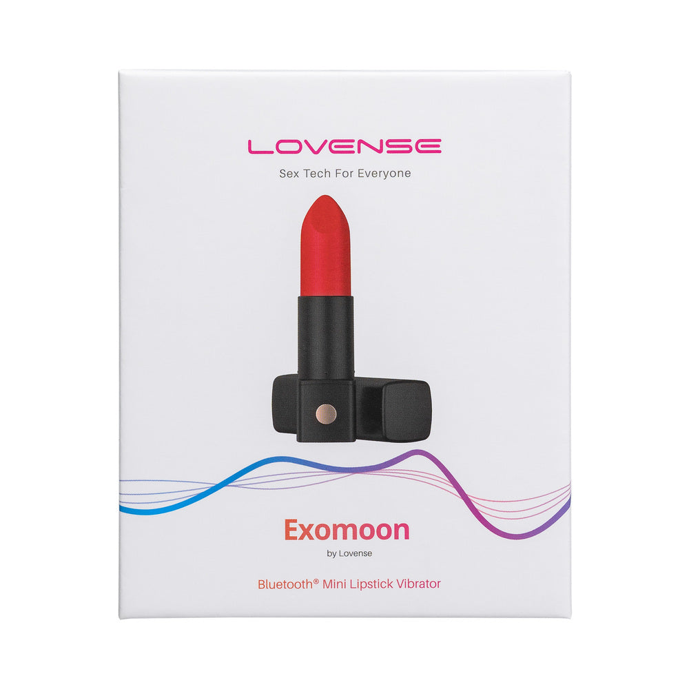 Lovense Exomoon Bluetooth - Minivibrador con forma de Pintalabios