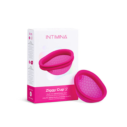 INTIMINA Ziggy Cup 2 Flat-Fit - Copa menstrual talla B