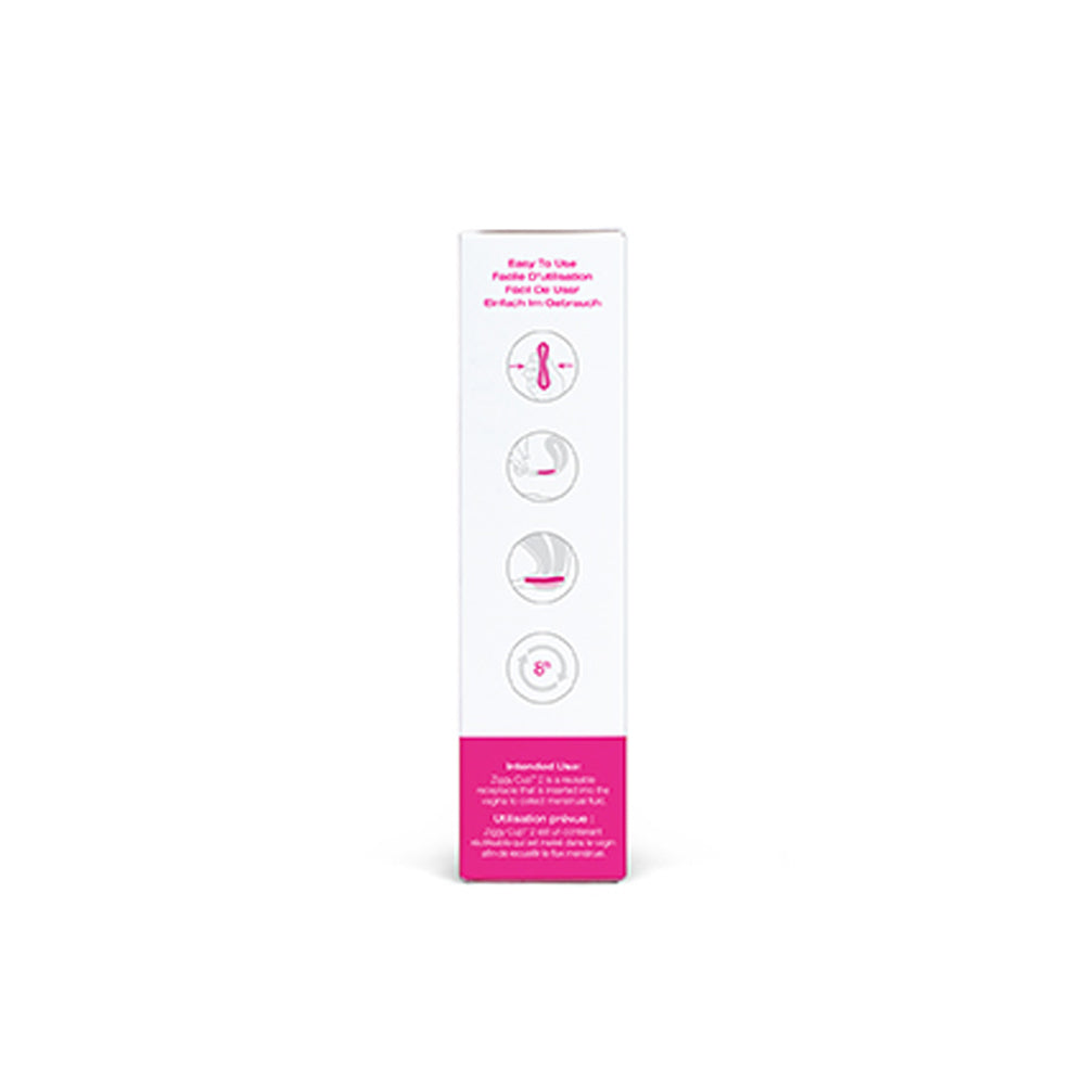 INTIMINA Ziggy Cup 2 Flat-Fit - Copa menstrual talla B