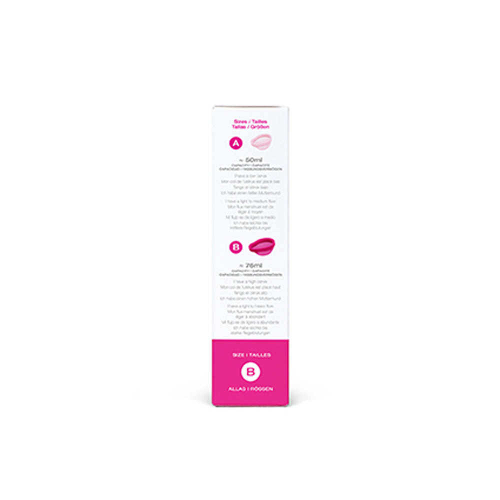 INTIMINA Ziggy Cup 2 Flat-Fit - Copa menstrual talla B