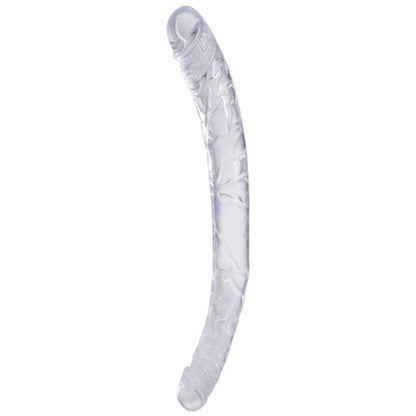Doc Johnson Double Dong - 13 in. Dual Ended Dildo Clear