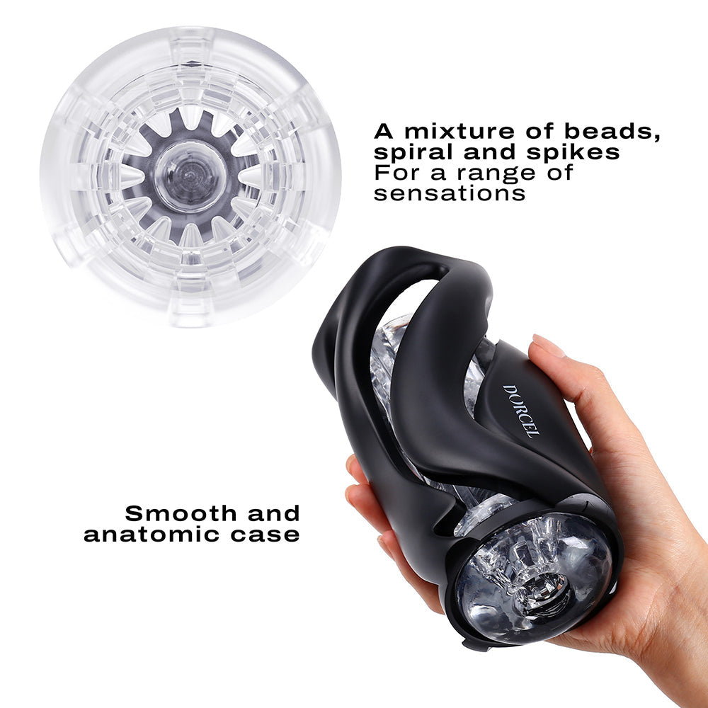 Dorcel Deep Blow Black - Manual Masturbator Black