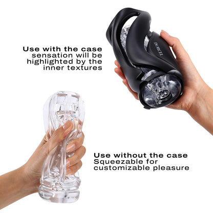 Dorcel Deep Blow Black - Manual Masturbator Black