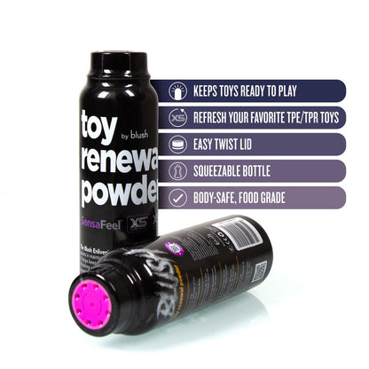 Blush SensaFeel Toy Renewal Powder - 3.4 oz.