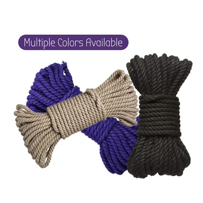 Merci Bind & Tie 6mm Hemp Bondage Rope 30''