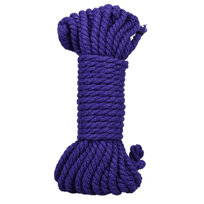Merci Bind & Tie 6mm Hemp Bondage Rope 30'' - Purple