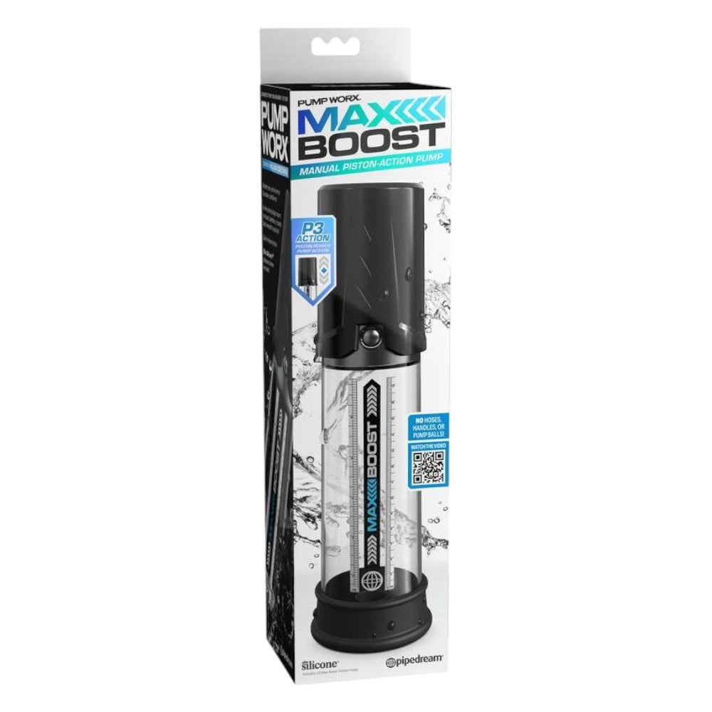 Pipedream Pump Worx - Max Boost Black