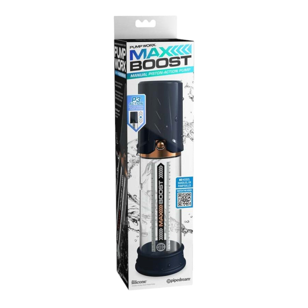 Pipedream Pump Worx - Max Boost Blue