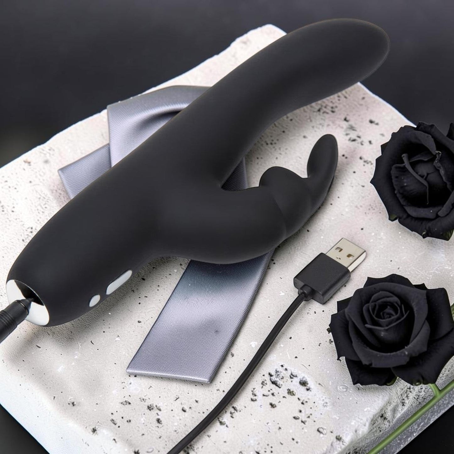 Fifty Shades of Grey Greedy Girl Slimline Rabbit Vibrator