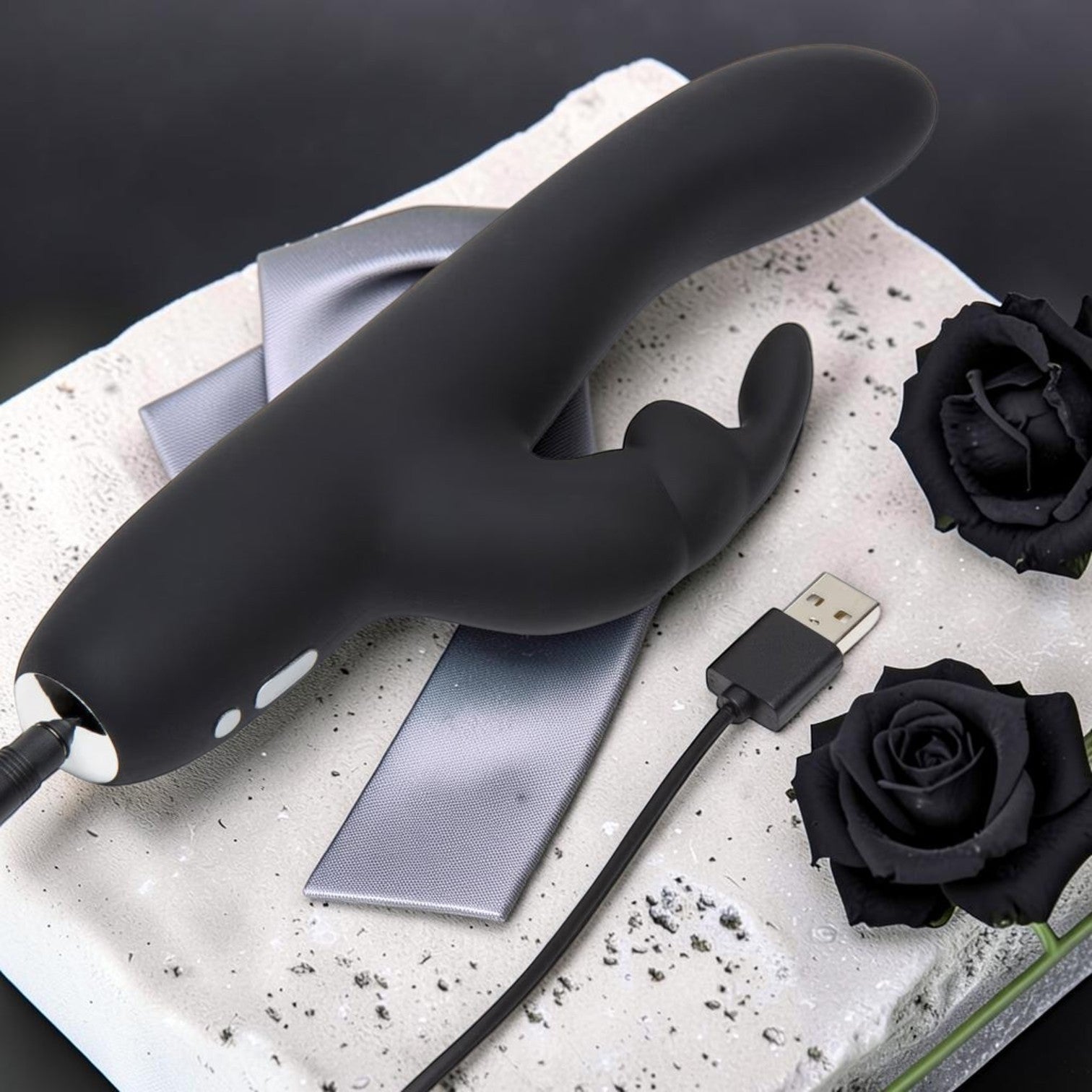 Fifty Shades of Grey Greedy Girl Slimline Rabbit Vibrator