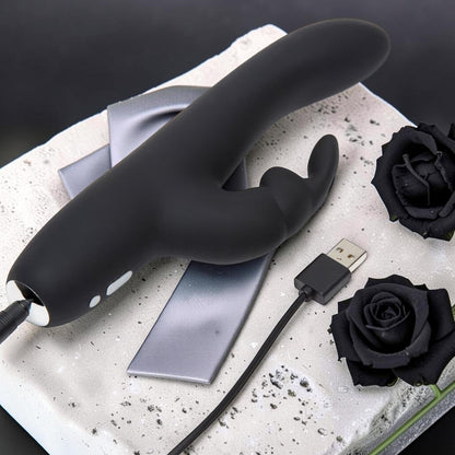 Fifty Shades of Grey Greedy Girl Slimline Rabbit Vibrator