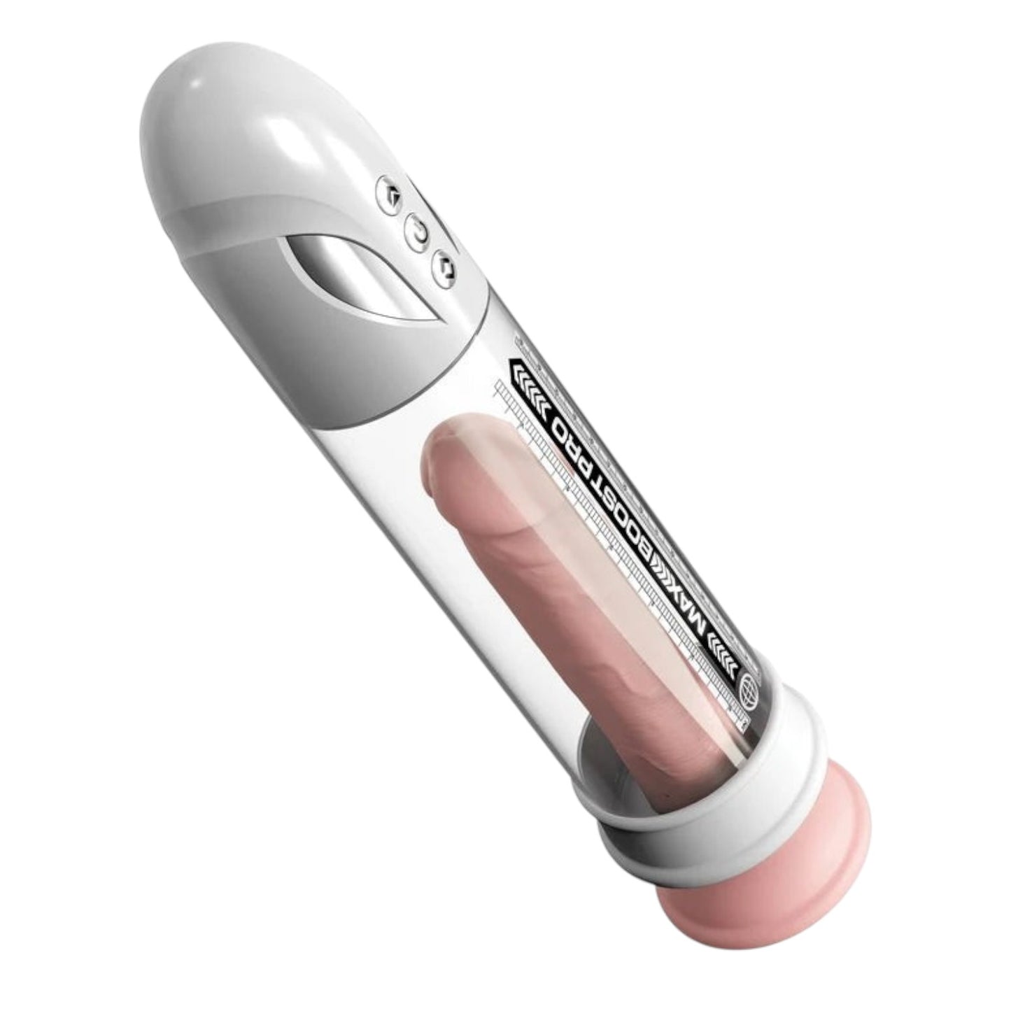 Pipedream Pump Worx - Max Boost Pro Flow Waterproof Auto Pump White & Clear