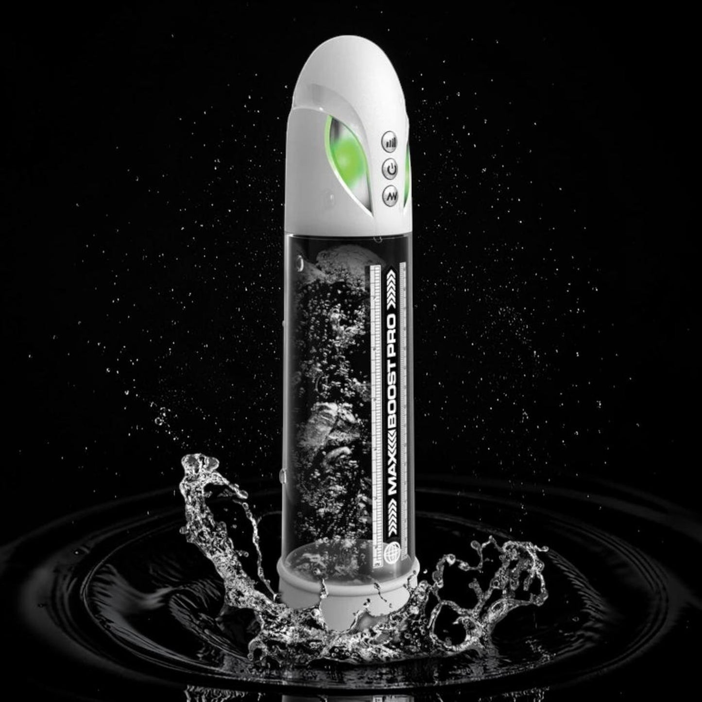 Pipedream Pump Worx - Max Boost Pro Flow Waterproof Auto Pump White & Clear
