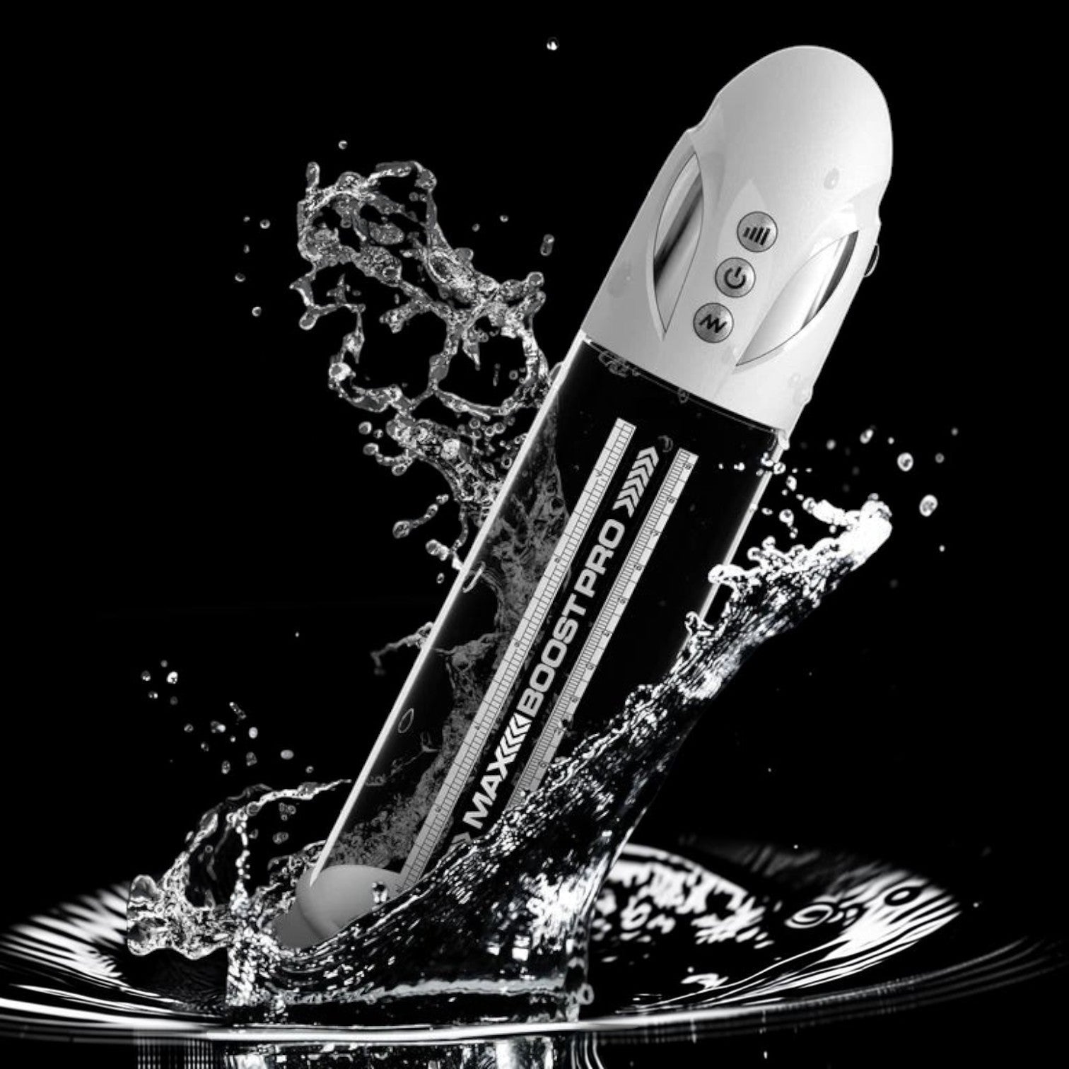 Pipedream Pump Worx - Max Boost Pro Flow Waterproof Auto Pump White & Clear